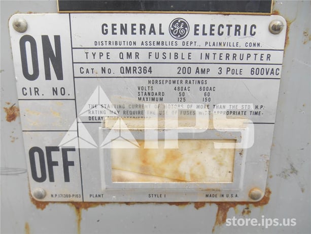 200 Amps GE Qmr Low Voltage Disconnect Switch - Image 2