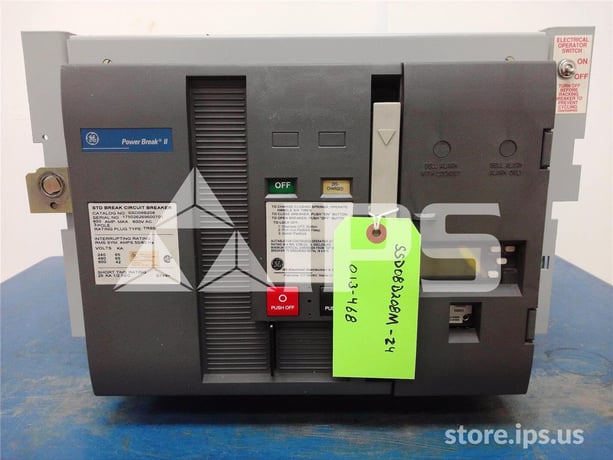 800 Amps GE Ssd Power Break Ii Mo/do (ssd08) Mvt Plus Lsi, 800 Amps Ct, 800 Amps Rp - Image 1