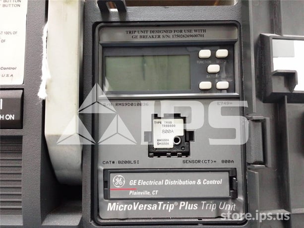 800 Amps GE Ssd Power Break Ii Mo/do (ssd08) Mvt Plus Lsi, 800 Amps Ct, 800 Amps Rp - Image 4