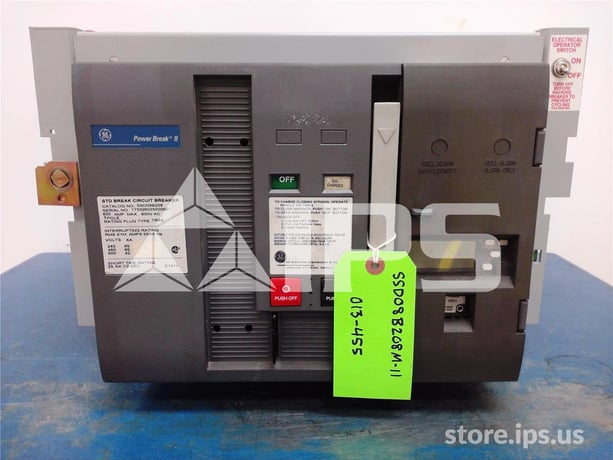 800 Amps GE Ssd Power Break Ii Mo/do (ssd08) Mvt Plus Lsi, 800 Amps Ct, 800 Amps Rp - Image 1