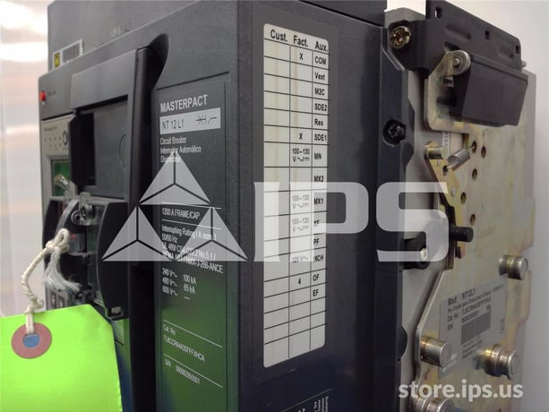 1200 Amps Square D Masterpact Nt12 L1 Eo/do Tl8ccr64a3sfffxhca Unused Surplus 120 Volts AC Control - Image 2