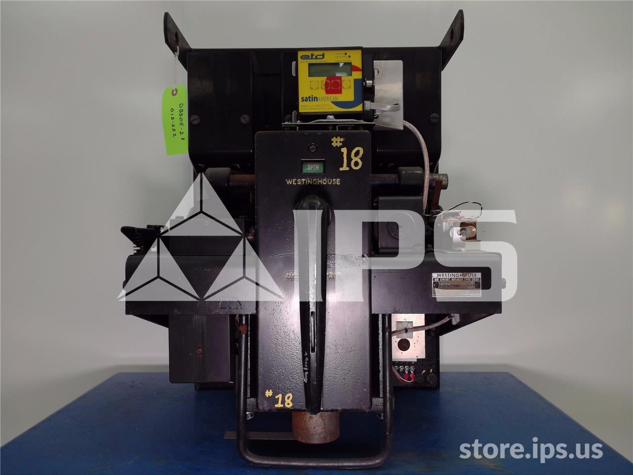 1600 Amps WH Db-50 Eo/do 1p 250 Volts DC Close, 220 Volts AC Relay / Shunt Trip, Satin Etc-12 Lsig, 1600 Amps - Image 1