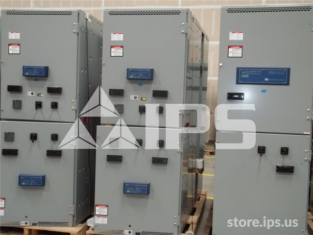 15 KV Square D Vad-5 Indoor Switchgear 2-1200 Amps Breaker Compartment, 125 Volts DC Control - Image 1