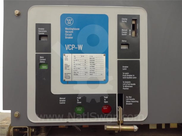 1200 Amps WH 150vcp-w 500 (150vcp-w 500) 120 Volts AC Control, 125 Volts DC Trip, 18k Amps Sc, Bottle# - Image 7