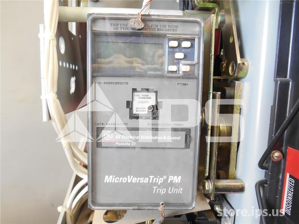 4000 Amps GE Akr-10d-100 Eo/do (akr-_d-100) 120 Volts AC Control, Mvt Pm Lsig, 4000 Amps Ct, 4000 Amps Rp - Image 3