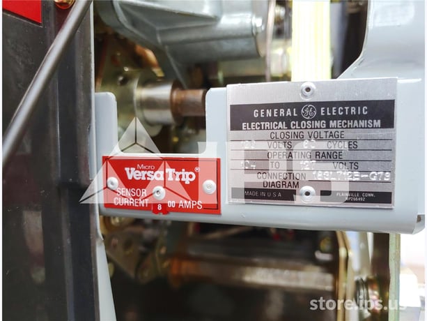 800 Amps GE Akr-10d-30 Eo/do (akr-_d-30) 120 Volts AC Control, 24 Volts DC Trip, Mvt Plus Lsi, 800 Amps Ct - Image 4