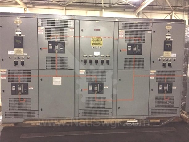 4000 Amps GE Av Line Indoor Switchgear 1-main, Aux Section - Image 6