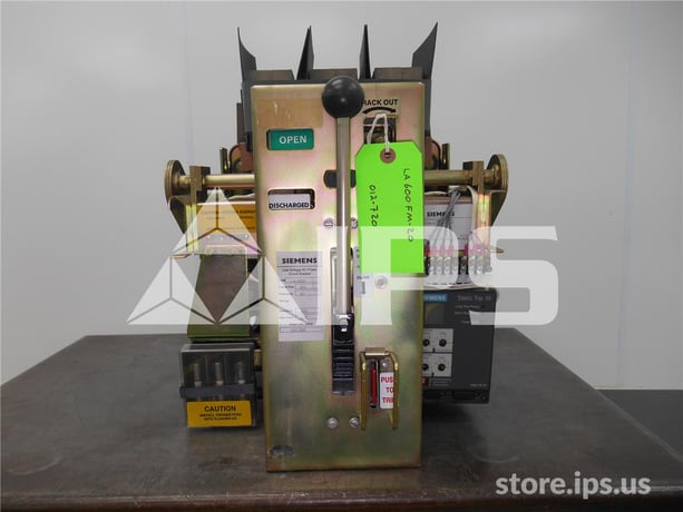 600 Amps AC La-600f Mo/do Static Trip Iii Ls, 600 Amps Ct, 800 Amps Fuse - Image 1