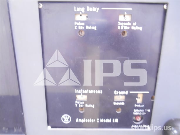 800 Amps WH Dsl-206 Eo/do 125 Volts DC Control, Amptector I Lig, 300 Amps Ct, 2000 Amps Fuse - Image 3