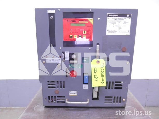 800 Amps WH Dsl-206 Eo/do 125 Volts DC Control, AC Pro Qt Lsig, 200- 600 Amps Ct, 2000 Amps Fuse - Image 1