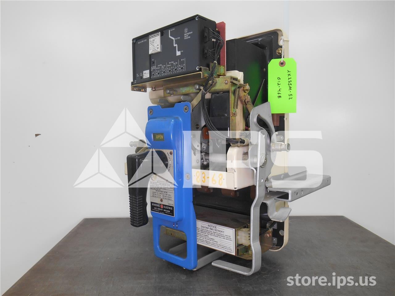 600 Amps GE Ak-2-25 Mo/do Digitrip Rms/r 500 Lsi, 200-600 Amps Ct - Image 4