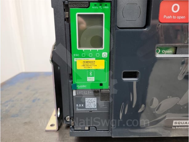 1600 Amps Square D Masterpact Mtz2 16h3 Eo/do Unused Surplus (mtz216h3) 120 Volts AC Control, 24 Volts AC - Image 6