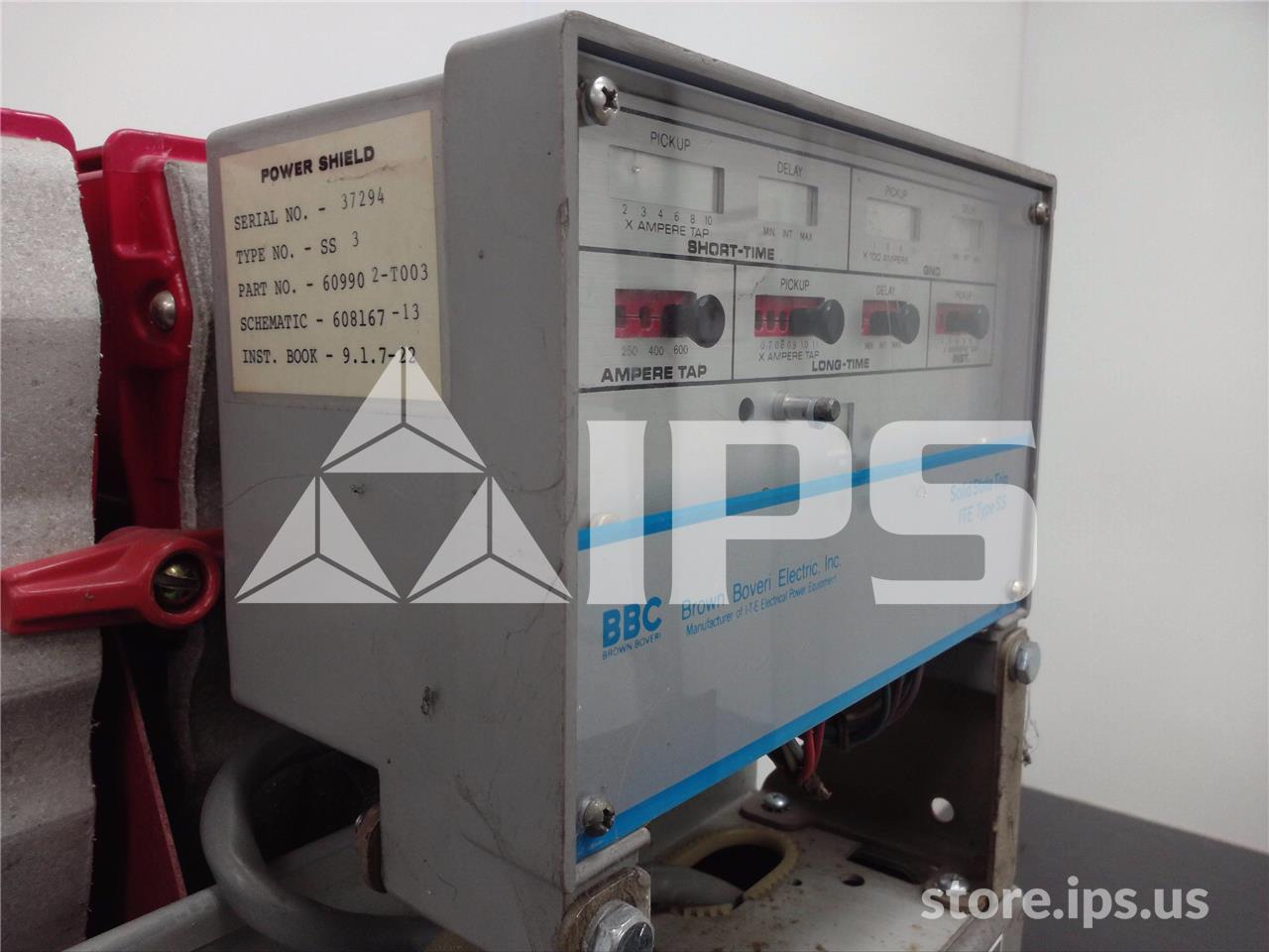 600 Amps ITE K-600s Red Mo/do Power Shield Ss3 Li, 600 Amps Ct - Image 4
