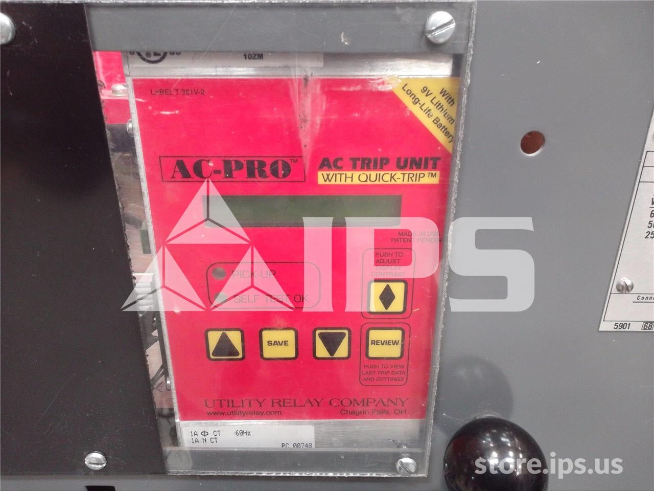 1600 Amps Square D Ds-416 Eo/do 125 Volts DC Control, AC Pro Qt Lsig, 1600 Amps Ct - Image 5