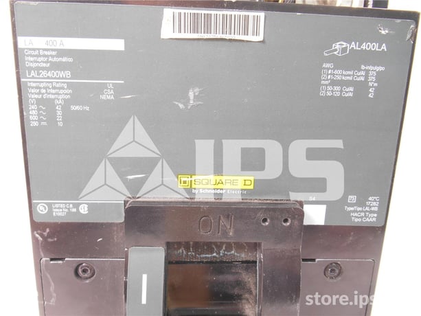 Square D Lal Mccb Two Pole 400at - Image 2