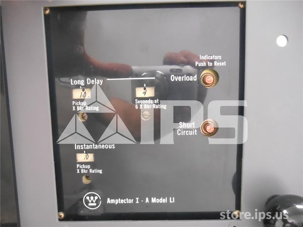 800 Amps Square D Ds-206s Eo/do 125 Volts DC Controls, Amptector Ia Li, 600 Amps Ct - Image 2