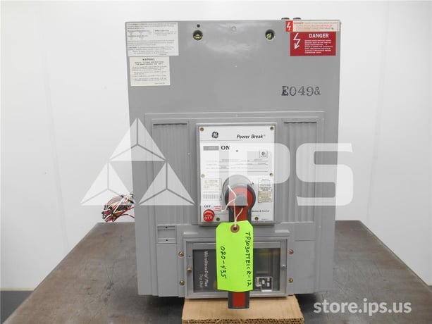 3000 Amps GE Tp Power Break Eo/bi (tp3030) 120 Volts AC Control, Mvt Plus Lig, 3000 Amps Ct, 3000 Amps Rp - Image 1