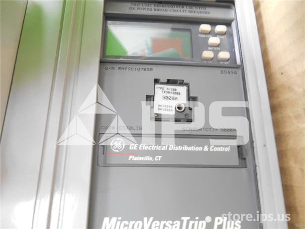 3000 Amps GE Tp Power Break Eo/bi (tp3030) 120 Volts AC Control, Mvt Plus Lig, 3000 Amps Ct, 3000 Amps Rp - Image 3