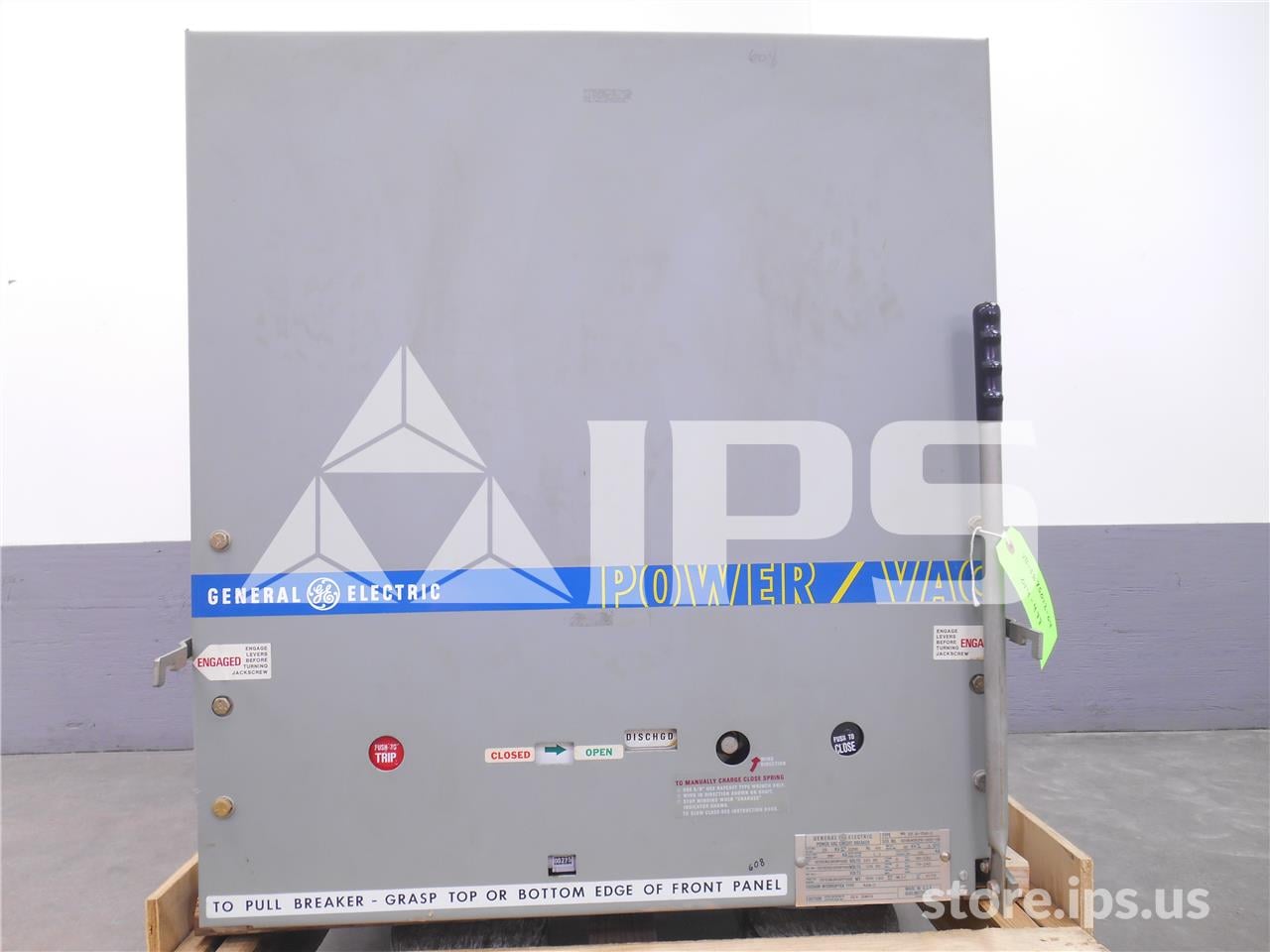 1200 Amps GE Vb 13.8-750-1 Ml-17 (vb 13.8-750) 125 Volts DC Control, 28k Amps Sc, Bottle# 41a2 - Image 1