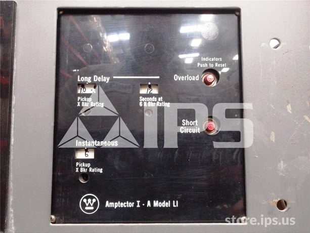 800 Amps WH Ds-206 Eo/do 125 Volts DC Control, Amptector Ia Li, 400 Amps Ct - Image 4
