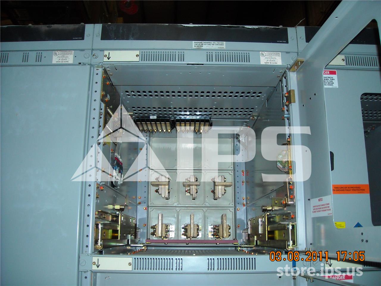 4000 Amps GE Akd-8 Fused Indoor Switchgear 4-1600 Amps Feeder - Image 2