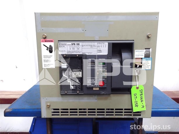 1600 Amps WH Spb-100 Eo/do (spb100) 120 Volts AC Control, Digitrip Rms 500 Lsi, 1600 Amps Rp, 1600 Amps Ct - Image 1