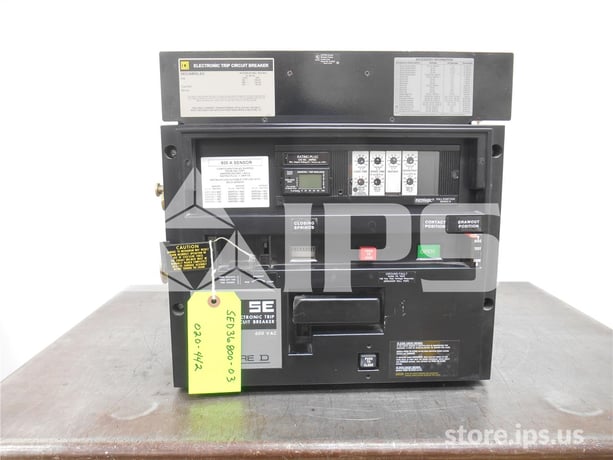 800 Amps Square D Sed36800lsg Mo/do (sed36800) Micrologic Series B Lsig, 800 Amps Ct, Arp063 Rp - Image 1