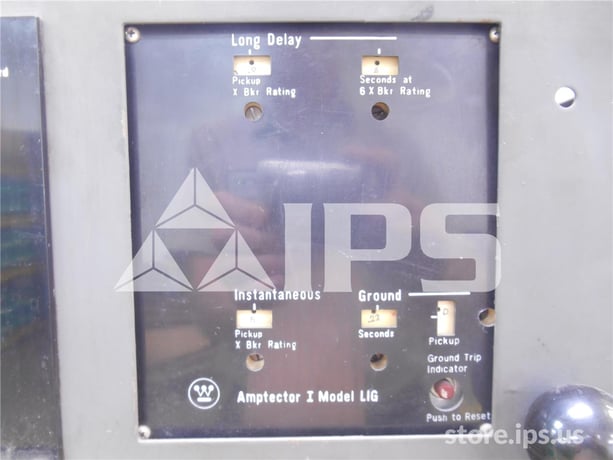 800 Amps WH Ds-206 Eo/do 125 Volts DC Control, Amptector I Lig, 400 Amps Ct - Image 2