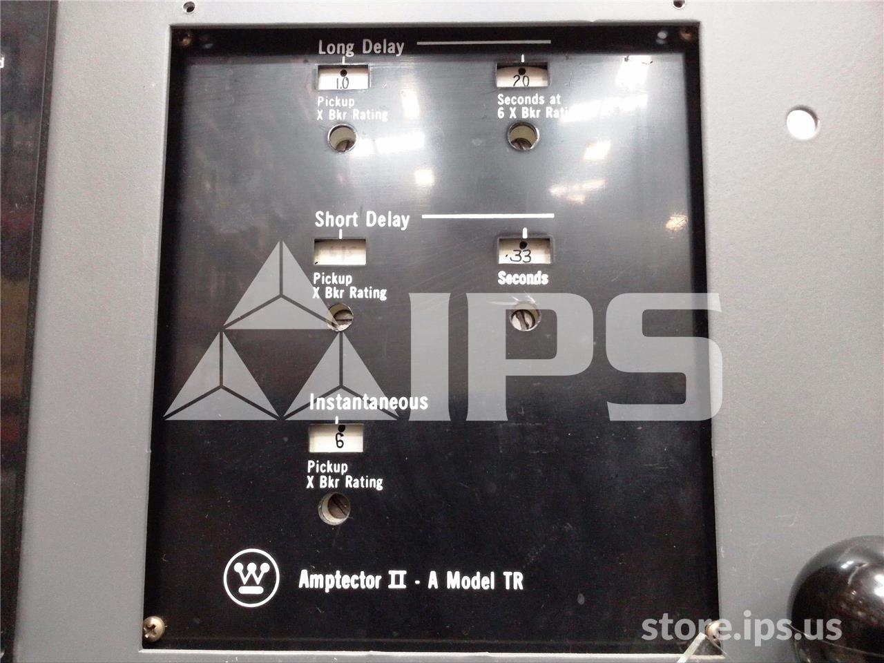 800 Amps WH Ds-206 Eo/do 48 Volts DC Control, Amptector Ii-a Lsi, 800 Amps Ct - Image 4