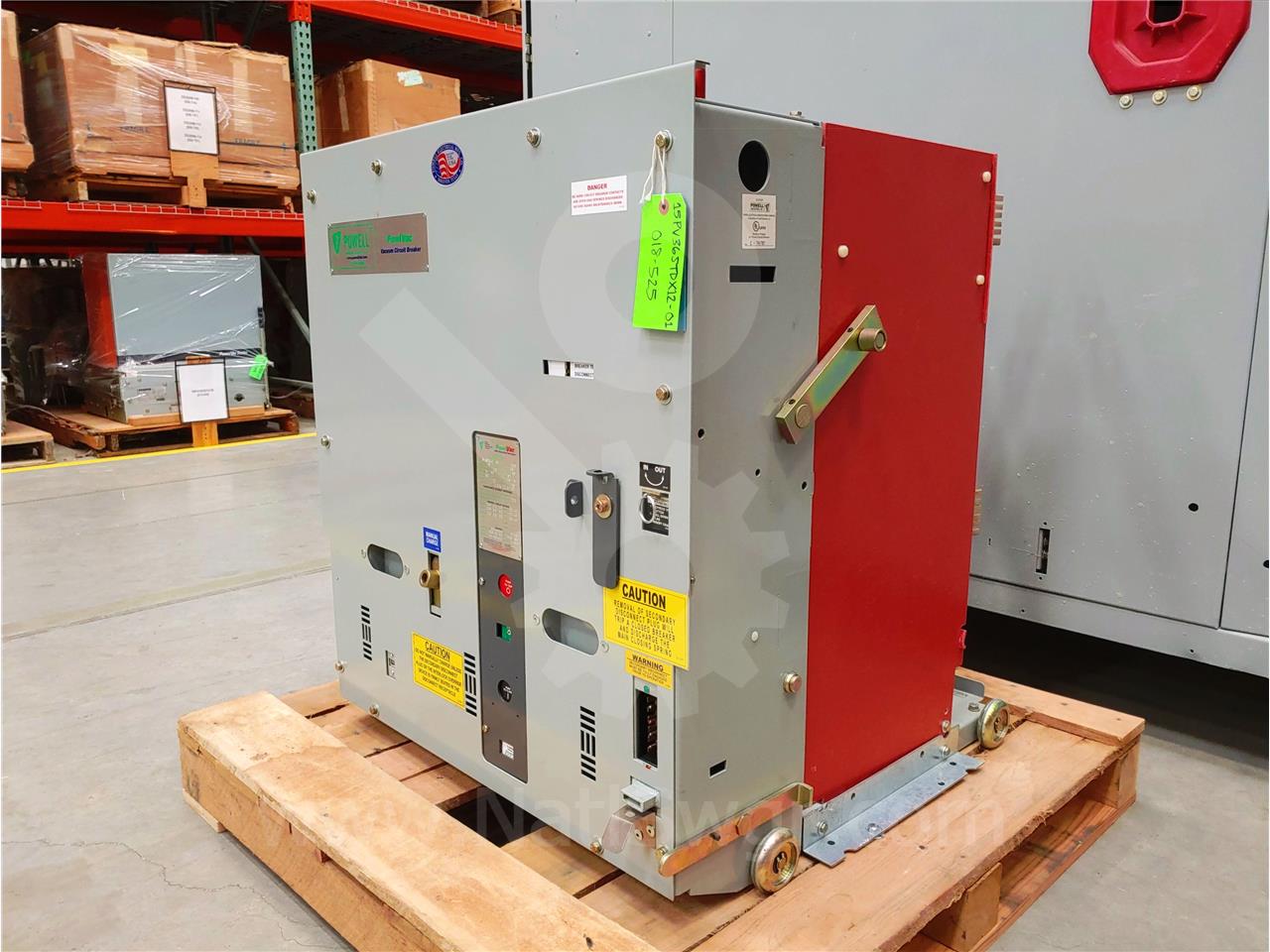 1200 Amps Pwl 15pv36stdx Pvs8 750mva/36k Amps Unused Surplus (15pv36) 125 Volts DC Control - Image 6