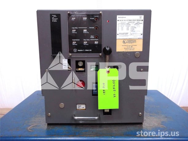2000 Amps WH Ds-420 Eo/do 48 Volts DC Control, Amptector I-a Lsig, 2000 Amps Ct - Image 1