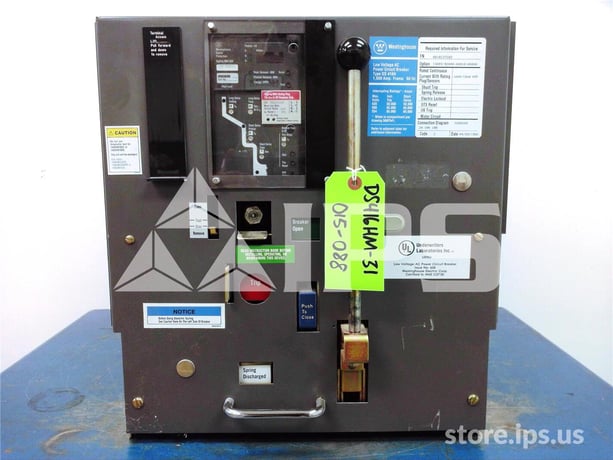 1600 Amps WH Ds-416h Mo/do Digitrip Rms 800 Ls, 800 Amps Rp, 1600 Amps Ct, Ptm - Image 1