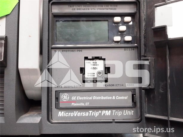 800 Amps GE Shd Power Break Ii Mo/do (shd08) Mvt Pm Lsi, 400 Amps Ct, 400 Amps Rp - Image 4