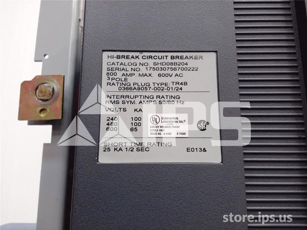 800 Amps GE Shd Power Break Ii Mo/do (shd08) Mvt Pm Lsi, 400 Amps Ct, 400 Amps Rp - Image 5