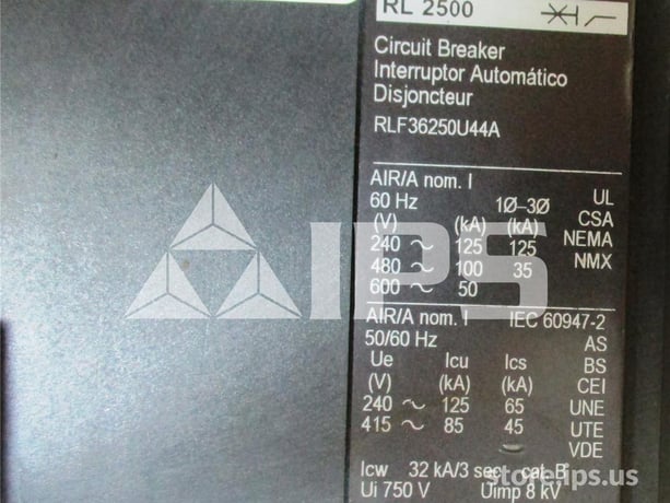 Square D Rlf Powerpact Mccb 2500at - Image 1