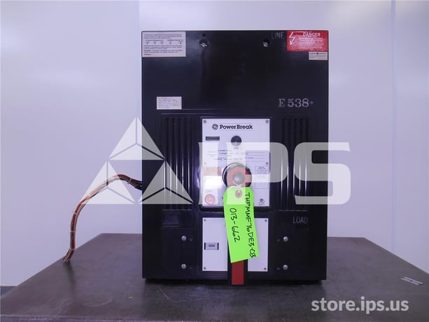 2500 Amps GE Thpmmf Power Break Eo/bi (thpmm) 125 Volts DC Control, 600 Amps Series Trip - Image 1