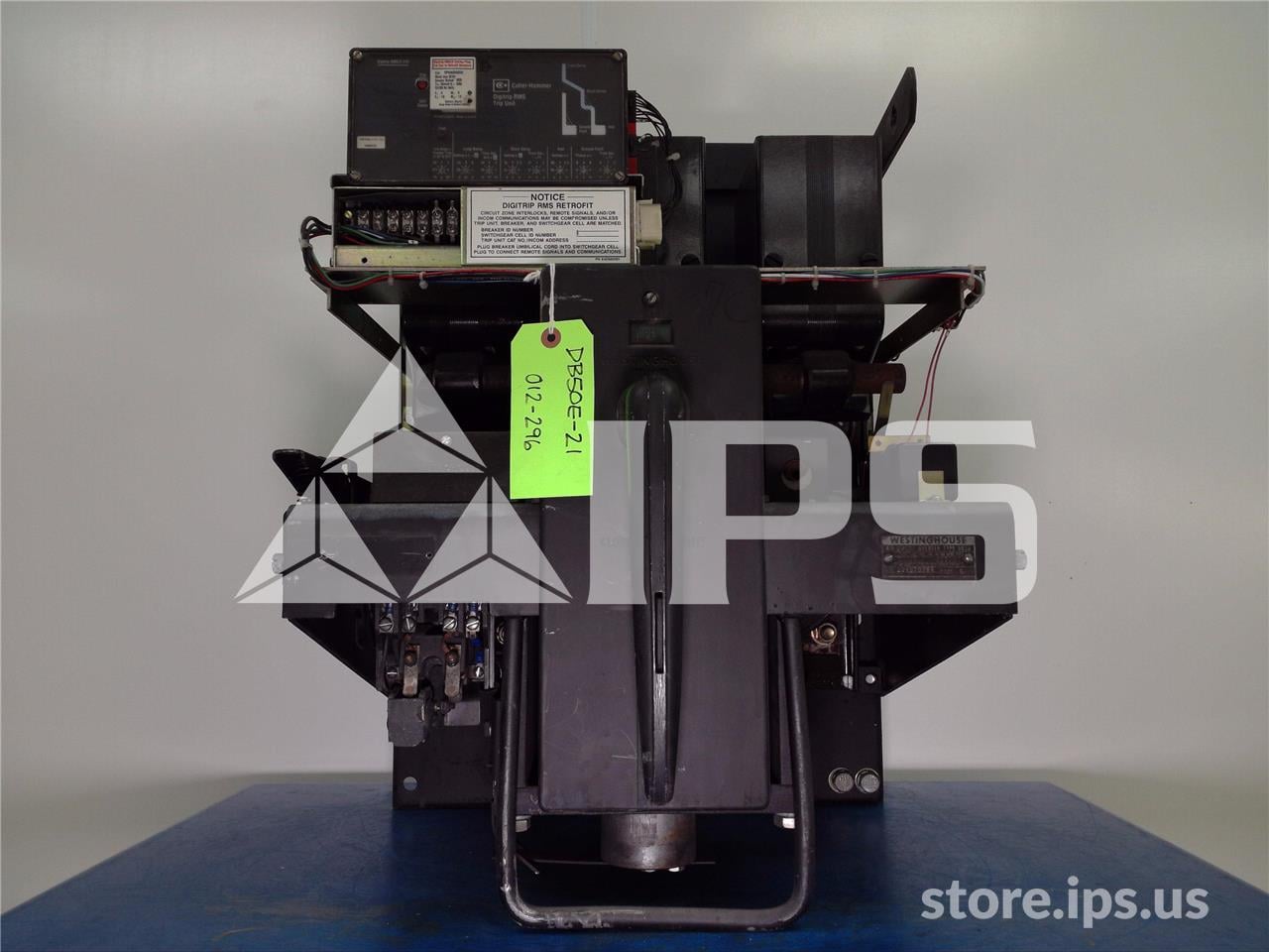 1600 Amps WH Db-50 Eo/do 1p 250 Volts DC Close, 220 Volts AC Relay / Shunt Trip, Rms/r 510 Lsig, 800 Amps Ct - Image 1