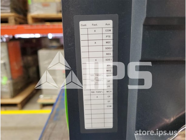 1200 Amps Square D Masterpact Mtz2 12n Eo/do Unused Surplus (mtz212n) 120 Volts AC Control, Micrologic 6.0 X - Image 4