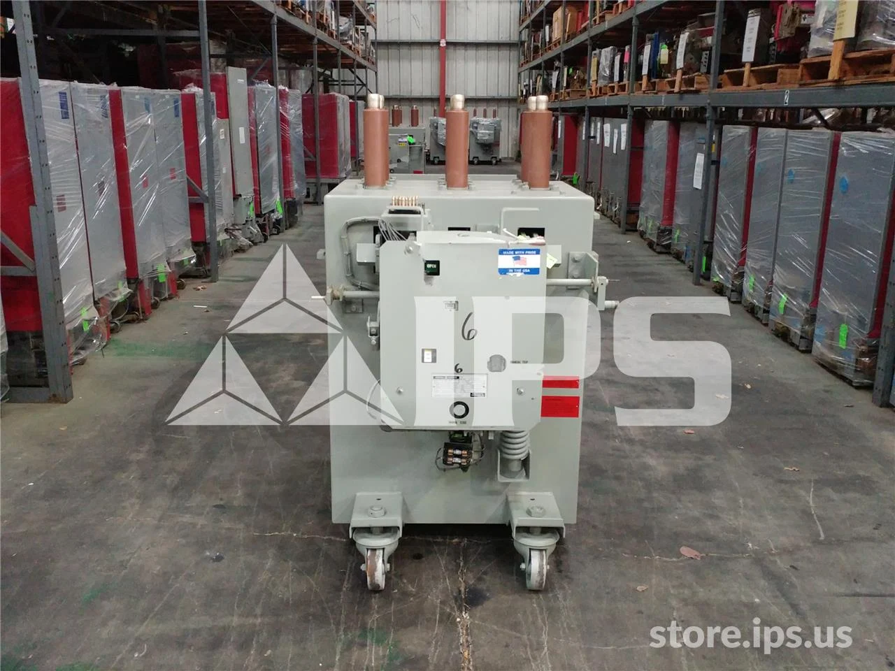 1200 Amps GE Vvc 13.8-750-1c Ml-13c (vvc 13.8-750) 125 Volts DC Control, 28k Amps Sc, Bottle# 186l0739p41 - Image 1