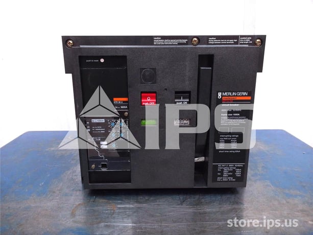 1600 Amps Square D Merlin Gerin Mp16 H2 Mo/do 120 Volts AC Trip, Str58up Lsi, 1600 Amps Ct, 1200 Amps Rp - Image 1