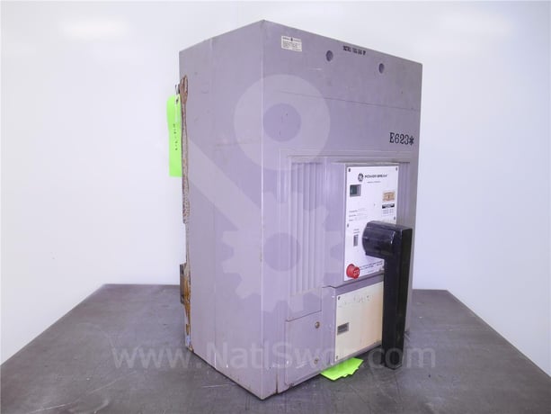2500 Amps GE Tps Power Break Mo/bi (tps25) 2500 Amps Magnetrip 70-100 Percent, 120 Volts AC Shunt Trip - Image 8