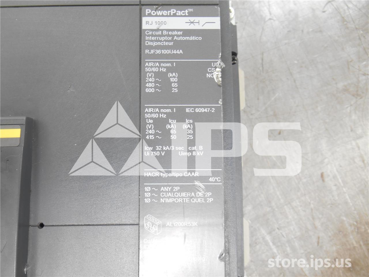 Square D Rjf Powerpact R-frame Mccb Micrologic 6.0 Amps Lsig - Image 4