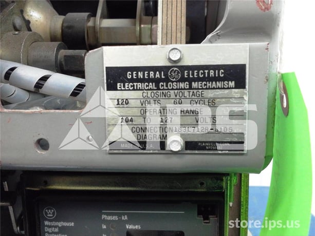 1600 Amps GE Akr-na-50 Eo/do (akr-_a-50) 120 Volts AC Control, Digitrip Rms 800 Lsi Retrofit, 1600 Amps Rp - Image 4
