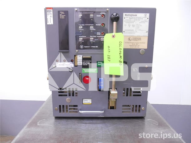 800 Amps WH Dsl-206 Mo/do Amptector I-a Lsig, 600 Amps Ct, 800 Amps Fuse - Image 1