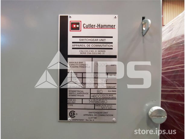 3000 Amps Ch Magnum Ds Indoor Switchgear 3-2000 Amps Feeder - Image 4