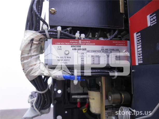 800 Amps GE Akr-6d-30s Eo/do (akr-_d-30s) 125 Volts DC Control, Mvt Li, 400 Amps Ct - Image 4