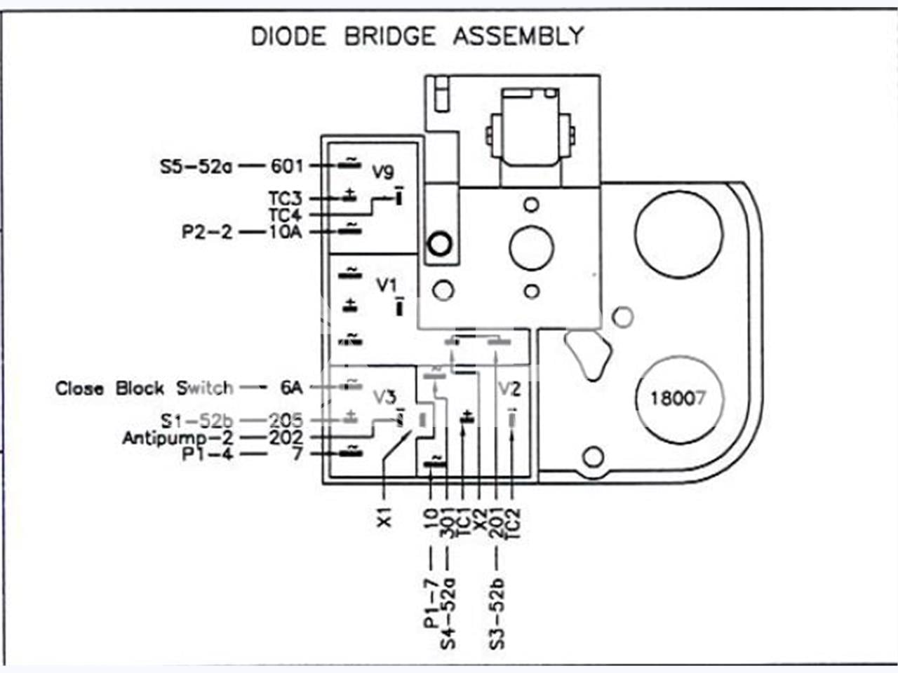 ABB Magnetic Support Diode Bridge Rectifier For Advac - Image 5
