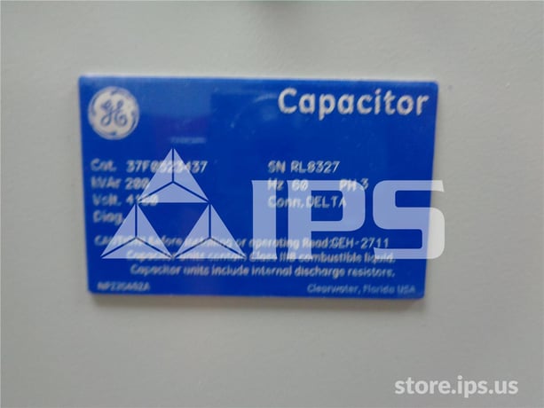 GE 4160v Power Factor Correction Capacitor Bank New Three Phase, 200 Kvar - Image 1