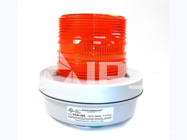 Edwards Amber Strobe Light New 120 Volts AC - Image 1