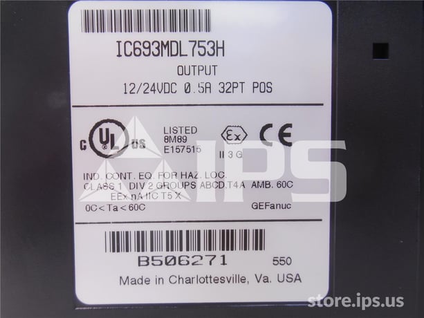 GE Fanuc 12-24 Volts DC Positive Logic Module Series 90-30, 0.5 Amps Output - Image 2
